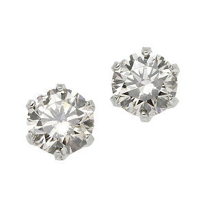 ピアス・イヤリングダイヤモンドピアス一粒プラチナPt9000.3ctスタッドピアス
