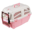 ペット・ペットグッズ 関連 イタリア製ハードキャリー DOGGY EXPRESS M ピンク【ペット用品】