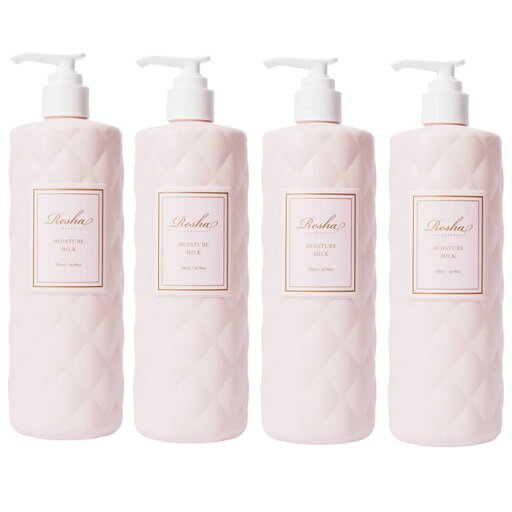 GRACEResha(グレースリシャ)モイスチュアミルク 500ml 4個 GRACEResha(グレースリシャ)モイスチュアミルク 500ml 4個