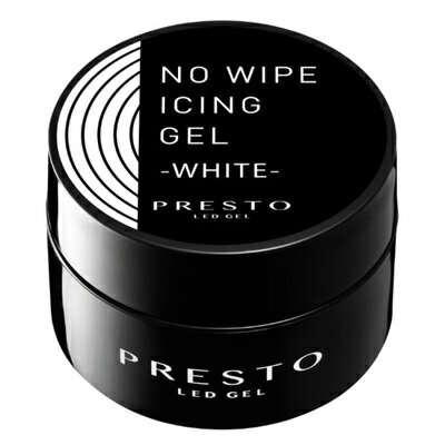 PRESTO（プレスト）ノーワイプアイシングジェル ホワイト 8g