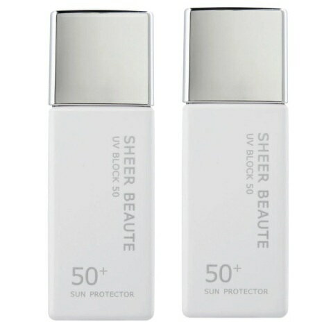 PECHE PEAU ピーチポウ シアーボーテ UVブロック50 35g 2本