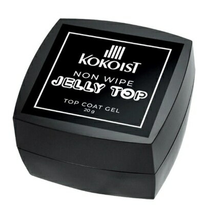 商品名KOKOIST ノンワイプジェリートップ 20g仕様■内容量：20g抜群の透明感とツヤ!高粘度、ノンワイプトップジェルオーバーレイはもちろん、立体アートも簡単に作れます。ソークオフ、フィルイン両用（ソフトタイプ）【硬化時間】LED：30秒UV：60秒広告文責 有限会社ワイズギフト電話番号 050-3612-6714メーカー名 KOKOIST生産国 日本商品区分 化粧品＊当店の化粧品は、適切な環境で保管しています。また、化粧品の使用期限につきましても厳格に管理しています。安心して、お買い求めください