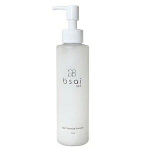 商品名bsai NP3 スパクレンジングエマルジョン 150mL仕様■内容量：150mL■1回あたり使用量：3プッシュ程度■香り：スウィートフローラルメイクや皮脂汚れをやさしく浮かせながら、しっとりと洗い上げるエマルジョンタイプのメイク落とし。プラセンタエキス、ツボクサ由来成分、2種のヒアルロン酸、プロテオグリカン、セラミドなどの保湿・整肌成分を配合。グリチルリチン酸2K、アラントインも配合し、乾燥しやすい時期にも使いやすい、やさしい使用感です。スウィートフローラルの香り。~使用方法~1．乾いた手に3プッシュほど取り出します。2．顔全体にやさしくなじませながらマッサージします。3．ぬるま湯で洗い流します。全成分水、BG、ヤシ油脂肪酸PEG-7グリセリル、グリセリン、ペンチレングリコール、ホホバ種子油、(アクリル酸ヒドロキシエチル/アクリロイルジメチルタウリンNa)コポリマー、プラセンタエキス、温泉水、セラミドAP、セラミドNP、水溶性プロテオグリカン、加水分解ヒアルロン酸、加水分解ヒアルロン酸アルキル(C12-13)グリセリル、アラントイン、ツボクサカルス順化培養液、グリチルリチン酸2K、オリーブ果実油、シア脂、1,2-ヘキサンジオール、トコフェロール、イソステアリン酸ソルビタン、ポリソルベート60、クエン酸、オレンジ油、香料注意事項お肌に異常が生じていないかよく注意して使用してください。お肌に合わないときは、ご使用をおやめください。化粧品がお肌に合わないとき即ち次のような場合には、使用を中止してください。そのまま使用を続けますと、症状を悪化させることがありますので、皮膚科専門医等にご相談されることをおすすめします。（1）使用中や使用後に、赤味、はれ、かゆみ、刺激、色抜け（白斑等）や黒ずみ等の異常があらわれた場合 （2）直射日光があたって上記のような異常があらわれた場合 傷、はれもの、湿疹等、異常のある部位には使用しないでください。広告文責 有限会社ワイズギフト電話番号 050-3612-6714メーカー名 bsai np3生産国 日本商品区分 化粧品＊当店の化粧品は、適切な環境で保管しています。また、化粧品の使用期限につきましても厳格に管理しています。安心して、お買い求めください