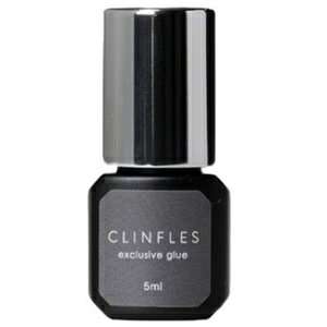 商品名【CLINFLES】エクスクルーシブ エチルグルー 5ml仕様■完全硬化時間：2時間■硬化速度：0.5?1秒■持続：★★★★★★　（4?6週間）■粘度：150mPa・s■内容量：5ml■技術レベル：上級者■相性：フラットラッシュ・シングルラッシュ・ボリュームラッシュ■外装：アルミパック■封入物：シリカゲル（乾燥剤）■生産国：韓国■保存方法：冷蔵保管■使用期限：未開封の状態で2ヶ月※輸送期間などの関係により、未開封期限が最大の状態でお届けできるとは限りません。また、グルーは比較的使用期限の短い商品となりますため、ストックはせず、必要な分をご購入いただくことを推奨しております。なお、購入後のお客様の保管期間等による返品・交換はお受けいたしかねますので、あらかじめご了承ください。■オイルクレンジング：可■ロット番号：有■ロット番号の記載位置：パッケージ裏面に記載普通の「超速乾グルー」ではもの足りない、もっと早い硬化を求めている方におすすめ瞬間硬化といえるほど硬化が早く、施術スピードが20%以上アップ*する、施術スピードアップを求める方のために作ったグルー。程よくトロッとしたテクスチャーのグルーが、1スライドだけでまつ毛に瞬間で広がり、そのまま即乾燥します。上級者でしたら、下まつげエクステ施術もスムーズに今までより早く、持ちの良い仕上がりを作ることができます。エチルのグルーでアレルギーが出やすかった方でもアレルギーが出にくく*、そして、まつ毛が抜けるまでエクステが取れにくいほど持続が長いことも特徴です。 (*はメーカー比です。使用感、反応は個人差がございます。)全成分エチルシアノアクリレート広告文責 有限会社ワイズギフト電話番号 050-3612-6714メーカー名 CLINFLES生産国 日本商品区分 化粧品＊当店の化粧品は、適切な環境で保管しています。また、化粧品の使用期限につきましても厳格に管理しています。安心して、お買い求めください