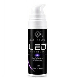 商品名【LASH PLUS】LED Quick Remover 15g仕様■内容量：15g■色：透明■濃厚なバセリンタイプ＜使用方法＞リムーブしたい部分に少量を塗布し、約3分程度置いてLEDグルーを柔らかくしてから、マイクロスティック等でやさしくオフしてください。全成分Y-ブチロラクトン商品画像はイメージです。色味・形状・質感などが実際の商品と多少異なる場合がございます。※パッケージや商品デザインは、変更となる場合がございます。あらかじめご了承ください。広告文責 有限会社ワイズギフト電話番号 050-3612-6714メーカー名 LASH PLUS生産国 日本商品区分 化粧品＊当店の化粧品は、適切な環境で保管しています。また、化粧品の使用期限につきましても厳格に管理しています。安心して、お買い求めください