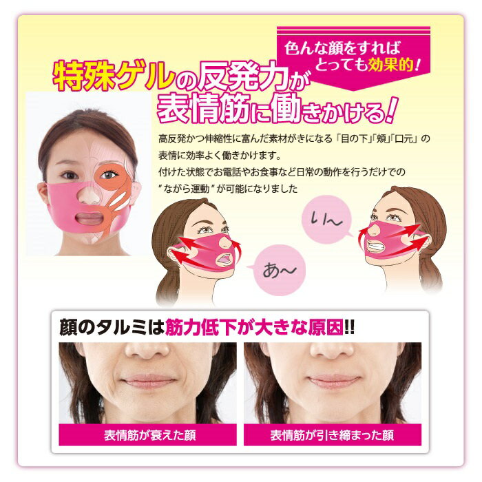 小顔　グッズ フェイスマスク リラックスタイム、バスタイムに 美顔 アガール　フェイスメイカー 創造生活館　楽天　マスク　在庫あり