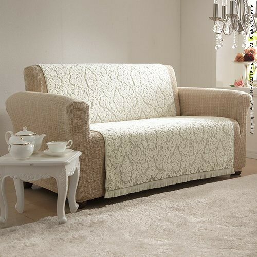 ポルトガル製 タオル地タイプソファカバー レイリア・1人掛 ソファカバー 1人掛け 肘なし