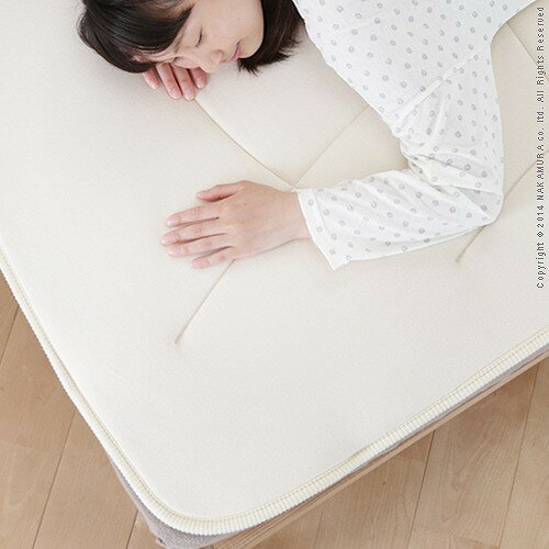 寝心地復活 ふかふか敷きパッド コンフォートプラス ダブル 140×200cm 敷きパッド 日本製 洗える