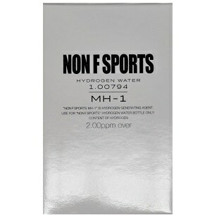 マッコイ ノンエフ ノンFスポーツ ハイドロジェン ウォーター MH-1 30個(5個入×6袋) マッコイ ノンエフ ノンFスポーツ ハイドロジェン ウォーター MH-1 30個(5個入×6袋)