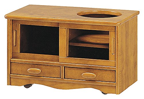 おしゃれなインテリア □ポットワゴン JPO-8012□ 日用品