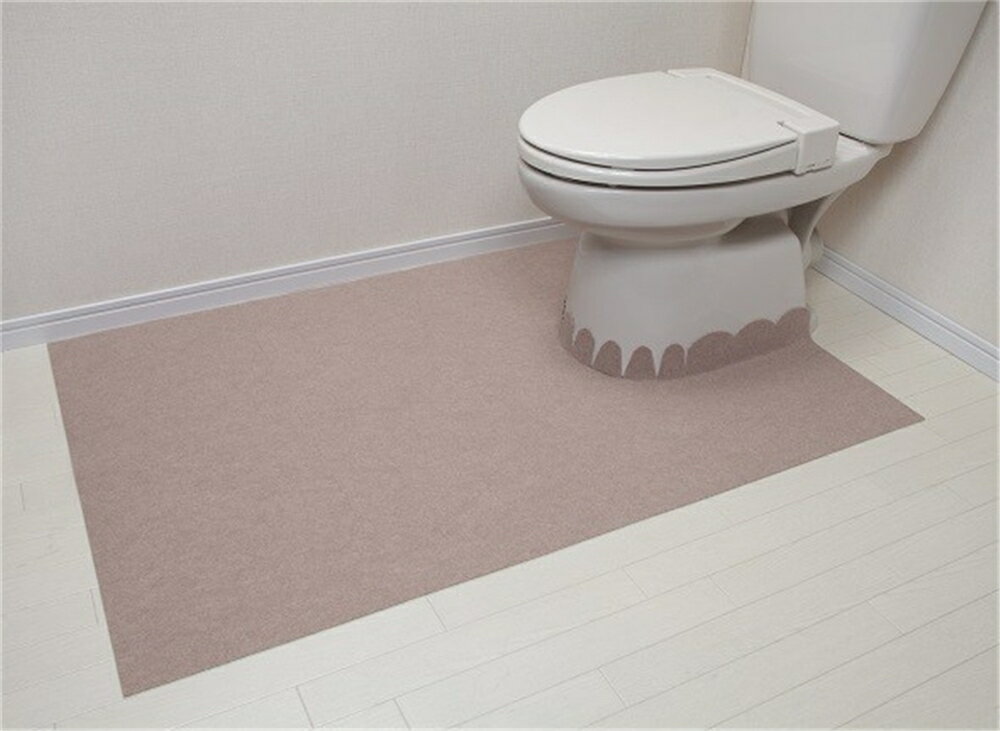 トイレマット 日本製 洗濯機で丸洗い バリアフリーおくながトイレカーペット グリーン 創造生活館　楽天　マスク　在庫あり