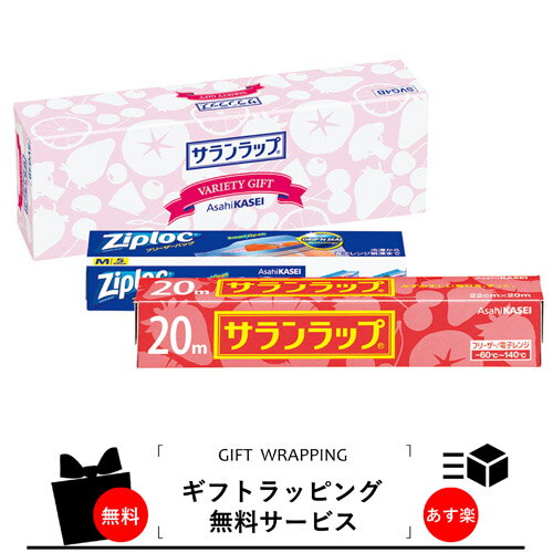 【5 15日限定 ポイント2倍】サランラップ バラエティ ギフト SVG4B ご挨拶 内祝い メッセージ 引っ越し ラップ ジップロック 粗品 ギフト 引出物