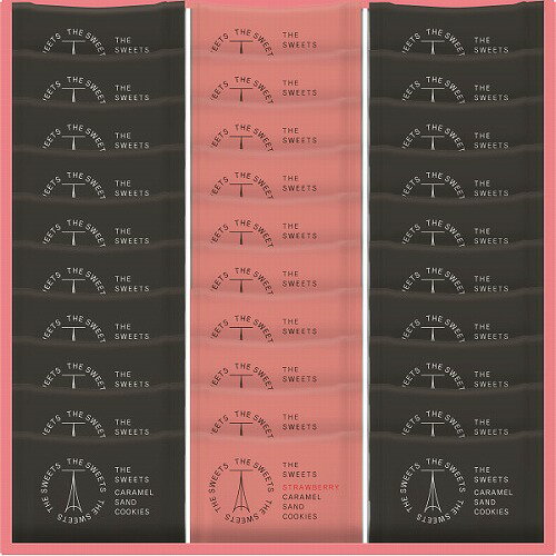 【11/10日限定　ポイント2倍】ザ・スウィーツ　キャラメルサンドクッキー（オリジナル＆苺）（30個）SC..