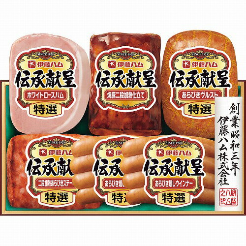 Rakuten - 【6/15日限定　全品ポイント2倍】伊藤ハム　伝承献呈ギフトTO503【中元】【代引き不可】【同梱不可】【お届け期間：6/25〜8/7】