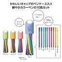 【5/10日限定 ポイント2倍】 カラーペン10色セット36127