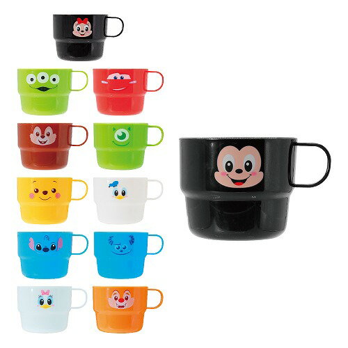 乐天商城 - 【4/20日限定　全品ポイント2倍】キャラクターカラフルスタッキングコップ37102