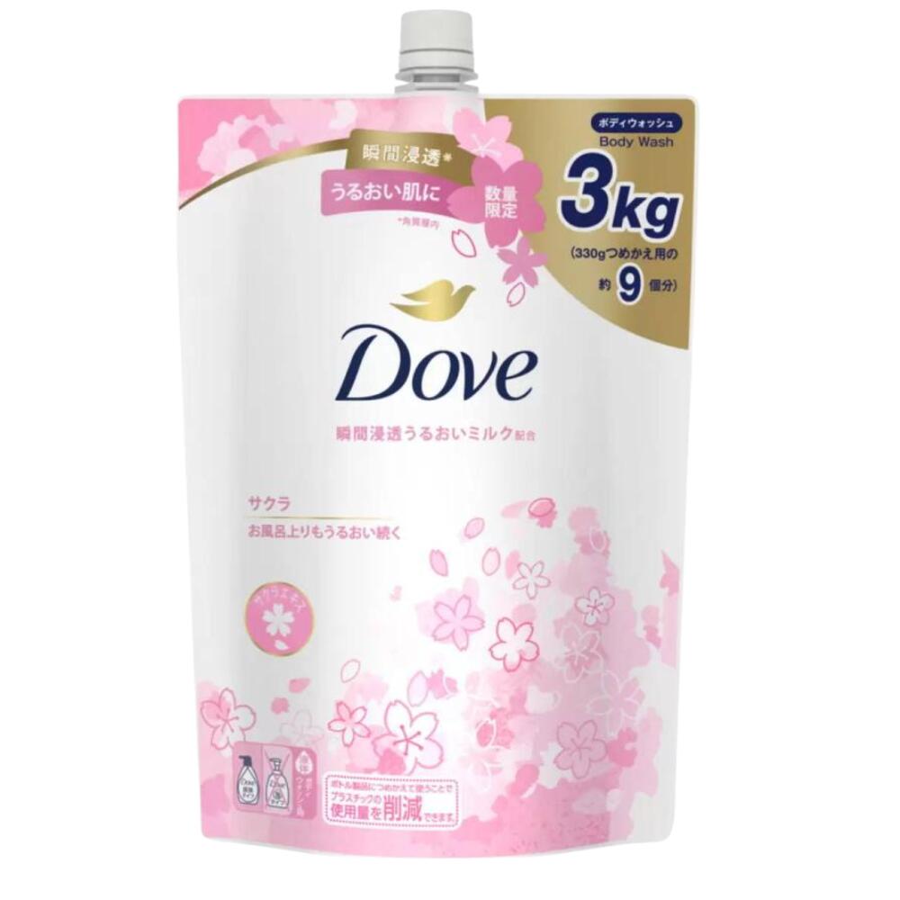 乐天商城 - DOVE ボディウォッシュ サクラ 詰替え用 3kg