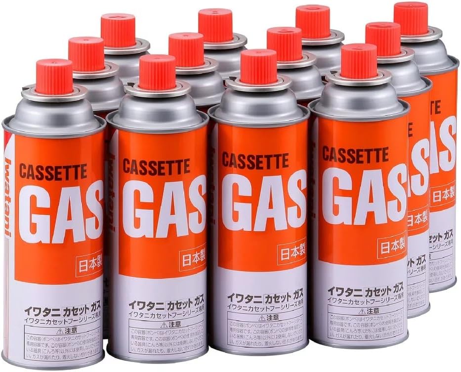 イワタニ カセットガス 12本セット カセットフーシリーズ CB-250-OR-12