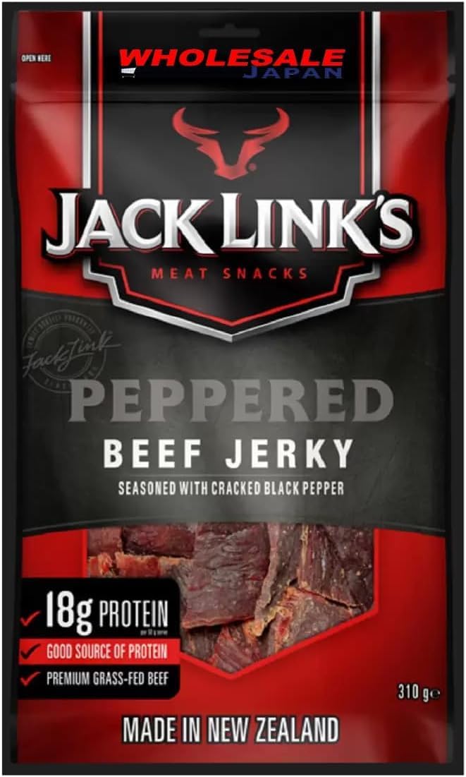 Rakuten - コストコ ジャックリンクス ビーフジャーキー ペッパー味 310 g