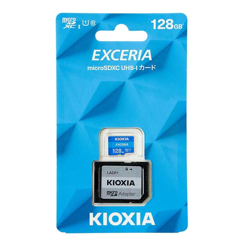 KIOXIA（キオクシア）EXCERIA microSDXCメモリーカード 128GB