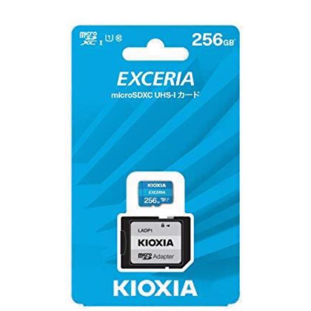 KIOXIA（キオクシア）EXCERIA microSDXCメモリーカード 256GB