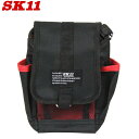 SK11チョークバッグ レッド F-744 RED ツールケース 工具ケース 腰袋 工具差し 小物入れ 工具袋 工具入れ ピッキング用