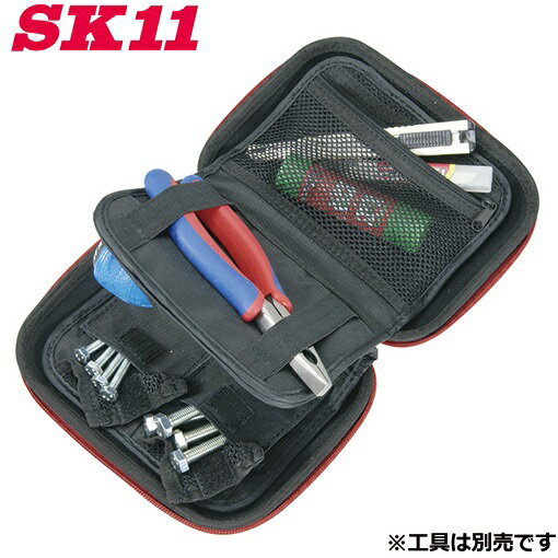 SK11 工具バッグ ツールバッグ パーツケース 工具ケース 工具入れ ツールケース 釘袋 小物入れ