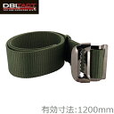 DBLTACT 作業ベルト 安全ベルト スライドバックルベルト DT-SBB48-GR グリーン 緑 サポートベルト 安全帯 腰袋 工具 工具差し 作業着 電工