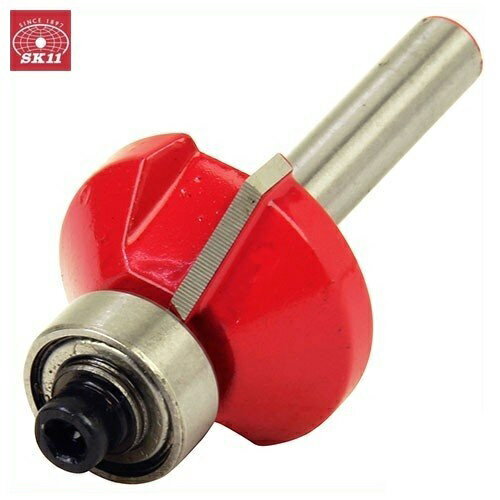 SK11 面取りビット45° SRB-31 トリマー用 25mm 軸径：6mm 木工用 トリマービット