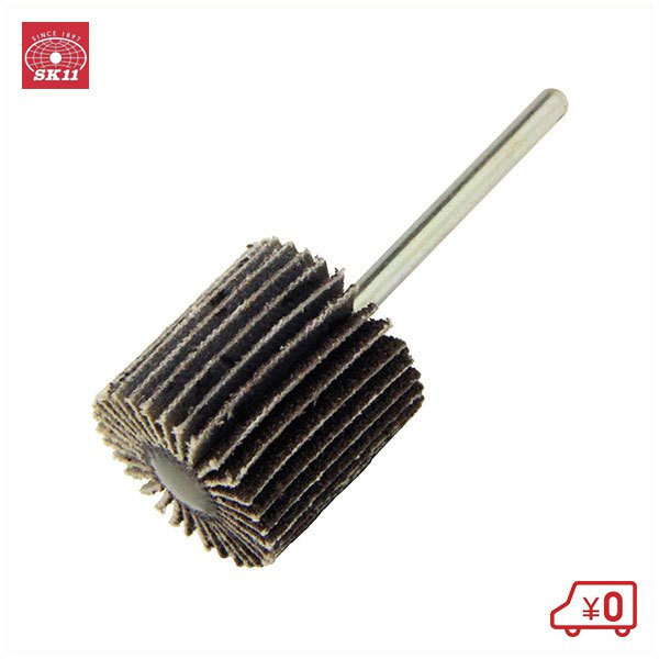 SK11 マイクロフラップ No12 #80 20×20mm 磨き 仕上げ 研磨 サビ落とし 電動ドリルアタッチメント サン..