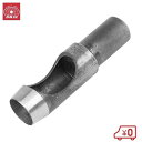 SK11 穴あけポンチ 皮ポンチ 24mm 穴あけパンチ レザークラフト 1穴 工具