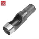 SK11 穴あけポンチ 皮ポンチ 28mm 穴あけパンチ レザークラフト 1穴 工具