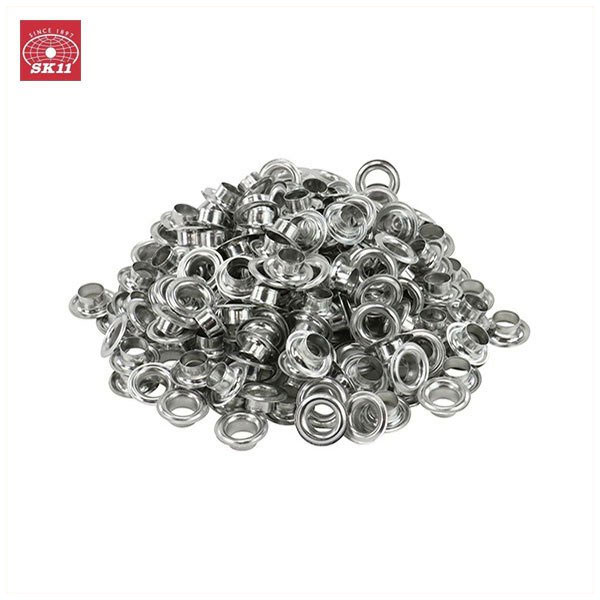 SK11 両面ハトメ玉アルミ 10mm NO.14MT-B 200組 No.3040MT用 #1200用 NO.3100MT用 ハトメパンチ用