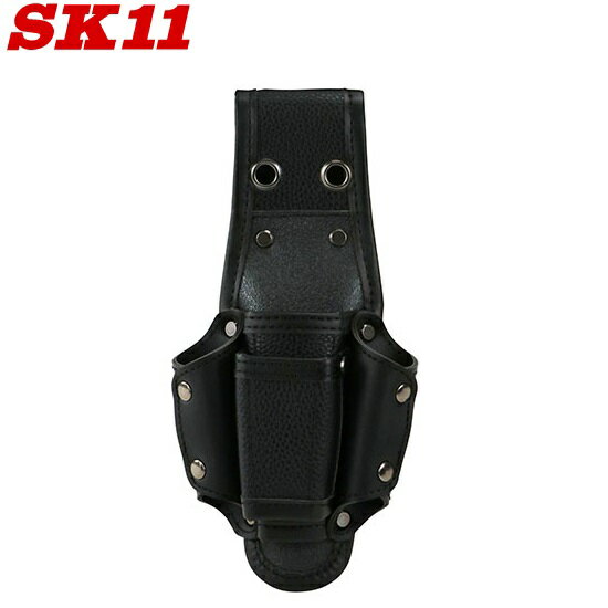 SK11 工具差し ドライバー差し ペンチケース 4丁 SSL-T-4 腰袋 カッターケース ニッパ差し 電工袋 大工..