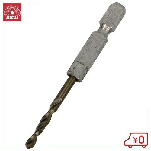 SK11 六角軸Coステンドリル 微短 3.5mm 鉄工ドリルビット 先端工具 [先端工具 鉄工アクセサリー ドリル..