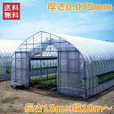 農POフィルム 厚さ0.075mm 長さ15m 幅10m ベジタロンnext スカイコート キリスカット ビニールハウス 自作 温室 ビニールトンネル 家庭菜園