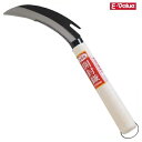 E-Value 開封鎌 EG-660 90mm 24cm 全鋼 カマ 草刈り鎌 かま 除草用品 園芸 刈鎌