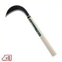 大吉 ダルマ型草取鎌 33cm 片刃 鋼付 カマ 草刈り鎌 かま 除草用品 園芸 刈鎌 刈払い