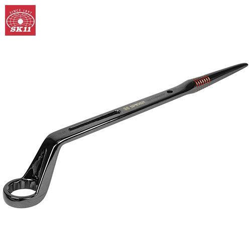SK11 シノ付きメガネレンチ SPD-S32W M20用 2面幅32mm SPIDER 鳶職人用 鳶用 シノ付ラチェット スパイダー