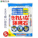 花ごころ きれいな鉢底石 5L ホワイトストーン 鉢底石 白軽石 清潔 軽い 園芸用 家庭菜園 家庭用 水はけ ガーデニング