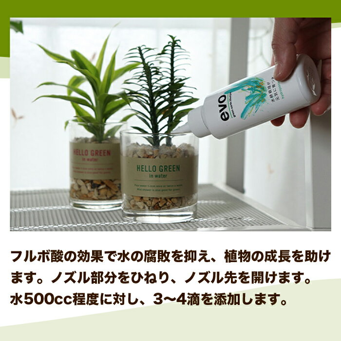 有機 活力剤 DO! evo 水耕 栽培 が元気に育つ水 100ml 観葉植物 室内 安心 手軽 簡単