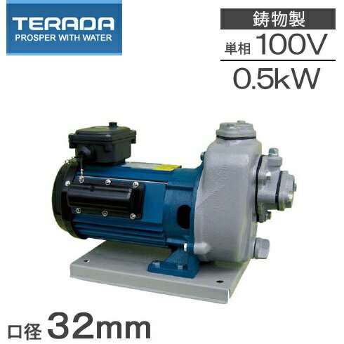 テラダ 耐熱耐油用 セルプラポンプ MPT2-0041R 100V 0.5kW 32mm 循環ポンプ 給湯ポンプ 給水ポンプ 移..