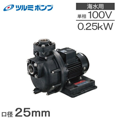 ツルミポンプ 自吸式ポンプ 循環ポンプ 25TPSPZ-2031A 25TPSPZ-2031B 25mm 0.25kw 100V 給水ポンプ 海水ポンプ 海水用ポンプ 取水ポンプ