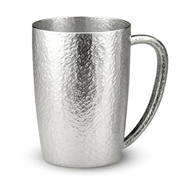 【送料無料】大阪錫器 ジョッキ 〔お湯割りグラス ビールジョッキ 酒器〕クレールシリーズ ベルク(大) 17-4-1