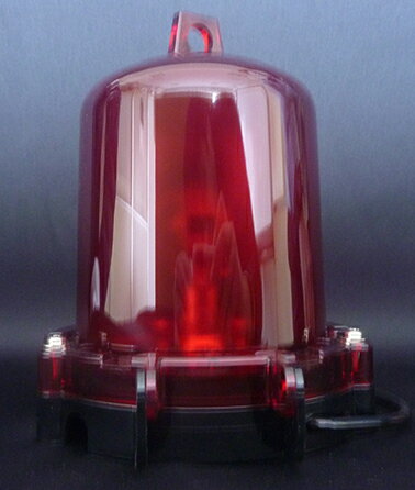 日本船燈 第二種紅灯 JB-BR1 電気用 [小型船灯 小型標識灯 船舶照明 船舶用品 船具]