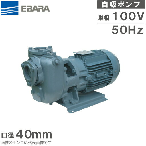 エバラポンプ 自吸式ポンプ 40SQFD5.4SA 50HZ/100V 給水ポンプ 排水ポンプ 自吸ポンプ