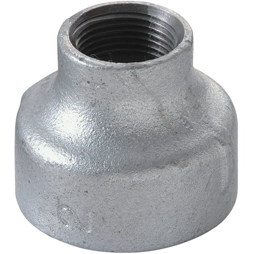 東尾メック 異径ソケット 白ソケット 50A×25A 異形ソケット 配管 ねじ込み 径違いソケット 異径継手 鉄製 50mm×25mm