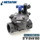 ネタフィム ソレノイド付バルブ 24V DC 直流 2インチ径 50A 電磁弁 コントロールバルブ バルブ 部品 交換部品 アクセサリー 灌水 灌漑 農業 71640-007755