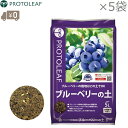 プロトリーフ ブルーベリーの土 25L(5L×5袋) ブルーベリー栽培土 ブルーベリー用土 培養土 栽培用 ツツジ サツキ