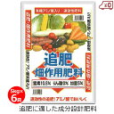 追肥 畑作用肥料 5kg×6袋 30kg 追肥用 肥料 野菜 根菜 葉野菜 果樹 水稲 庭木 草花 家庭菜園 畑 園芸 ガーデニング